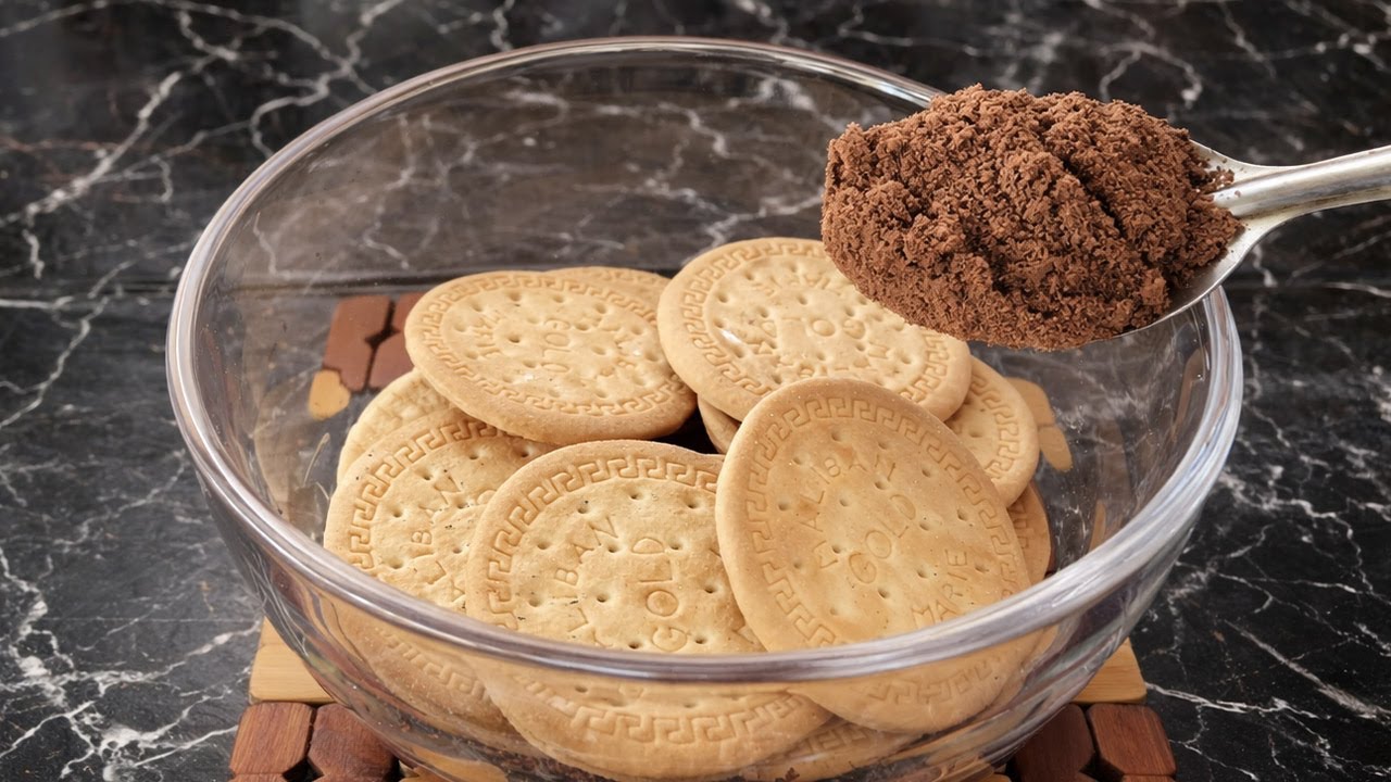 මේකනම් අනිවාර්‍යෙන් බලන්න! ලේසියෙන්ම මාරි බිස්කට් වලින් පුඩිං හදන විදිහ | Pudding Recipe Sinhala