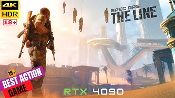 Non-Stop kill in Spec Ops The Line I Realistic ULTRA HD Graphics Gameplay - Part 5 [4K 60FPS HDR]