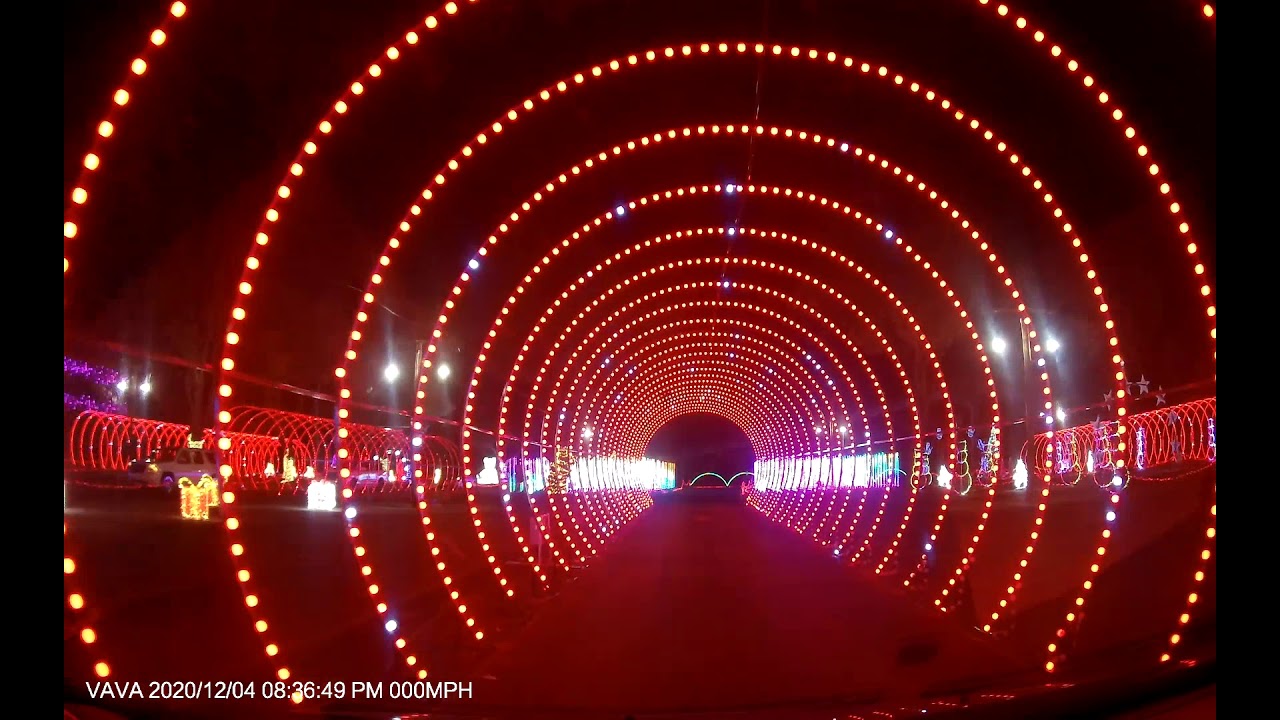 Christmas In Color San Dimas Drive Through Dashcam YouTube