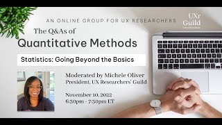 Using Advanced Statistics for UX Research
