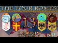 The Four Romes Part 13! EU4 Multiplayer w/ Chewy, IcePyre, &amp; Quagersall!
