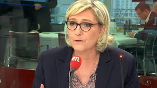 Marine Le Pen Sur Rtl Les Zones De Non-Droit Se Multiplient