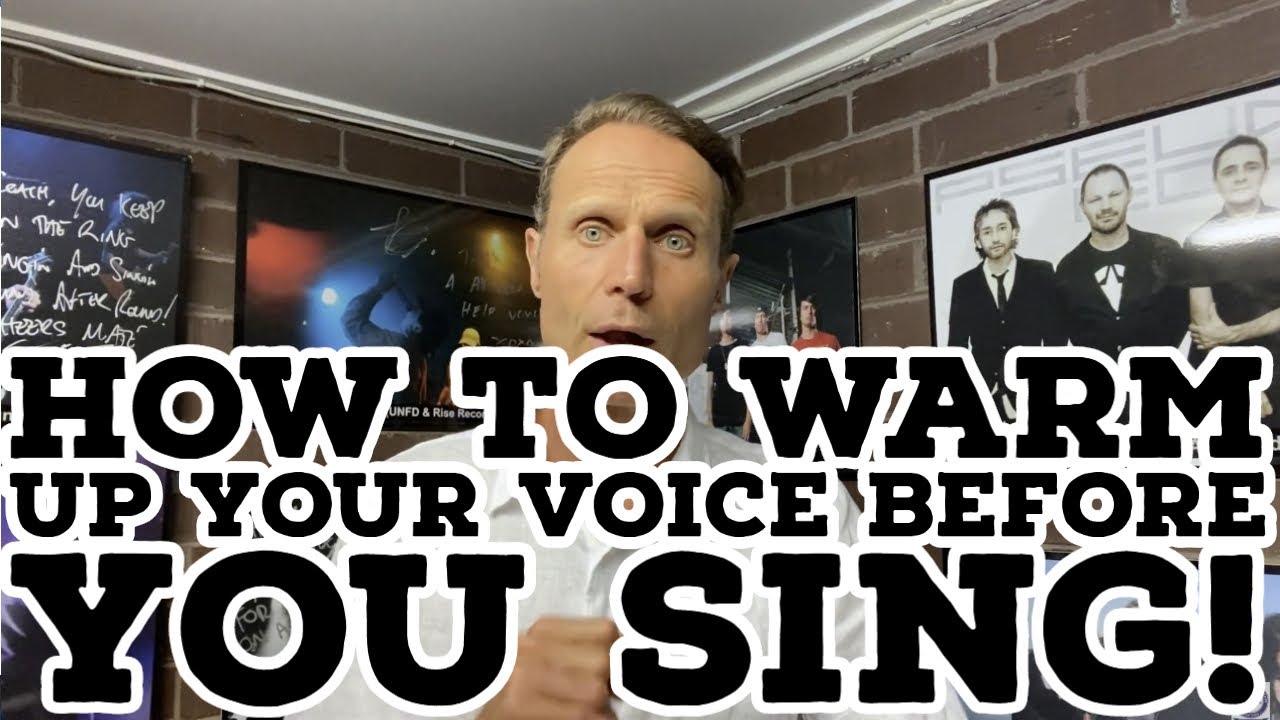 HOW TO WARM UP YOUR VOICE BEFORE YOU SING🎤 - YouTube