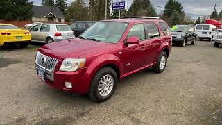 2008 Mercury Mariner Premier 4x4 1 Owner 116,000 miles SOLD ( For Sale)@hallmotorsllc5155