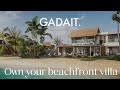 Beachfront villa in mauritius  discover shoba