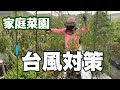 台風上陸！できるだけの対策をします230814