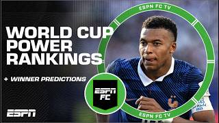 ESPN FC provides World Cup POWER RANKINGS 👀