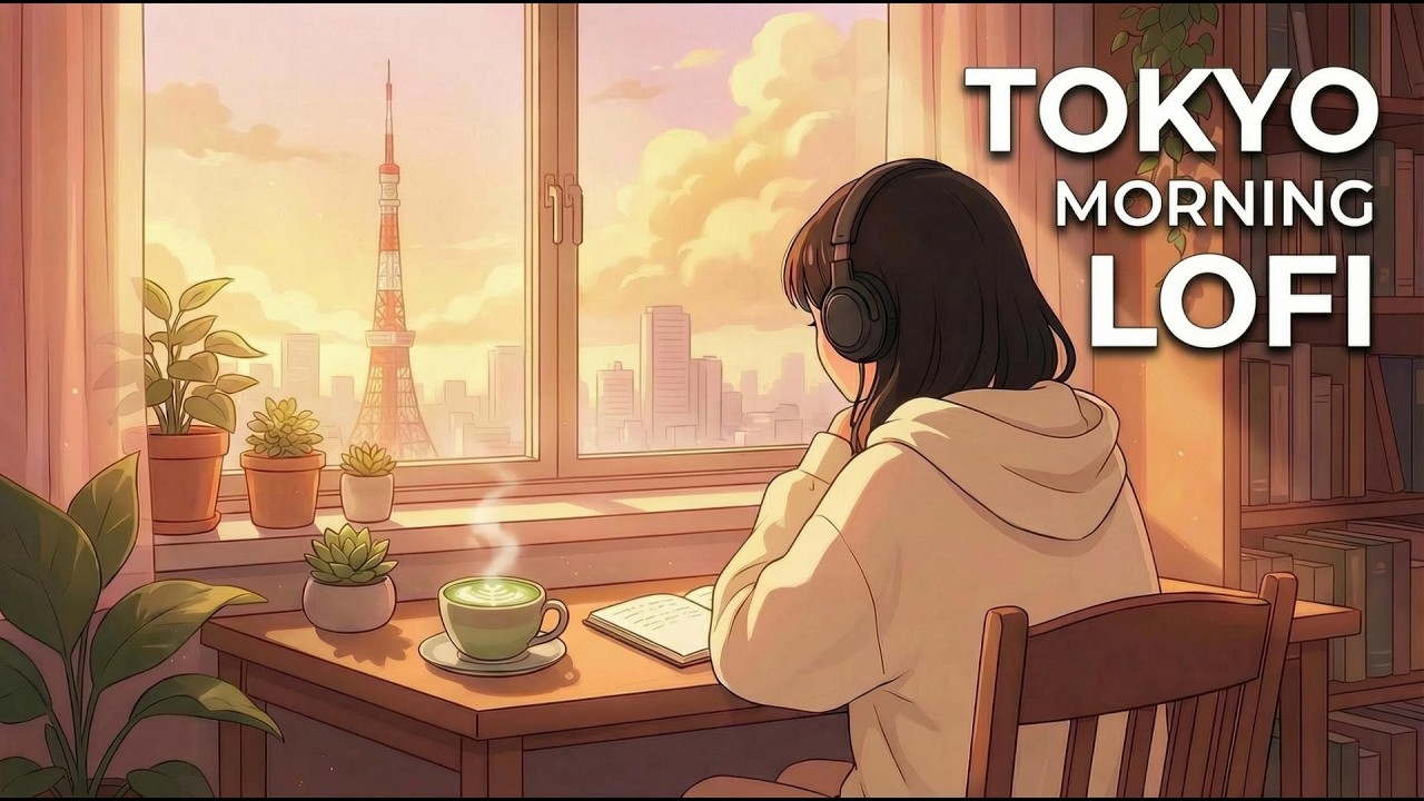 Morning in Tokyo – Japanese Lofi Mix for Study & Sleep