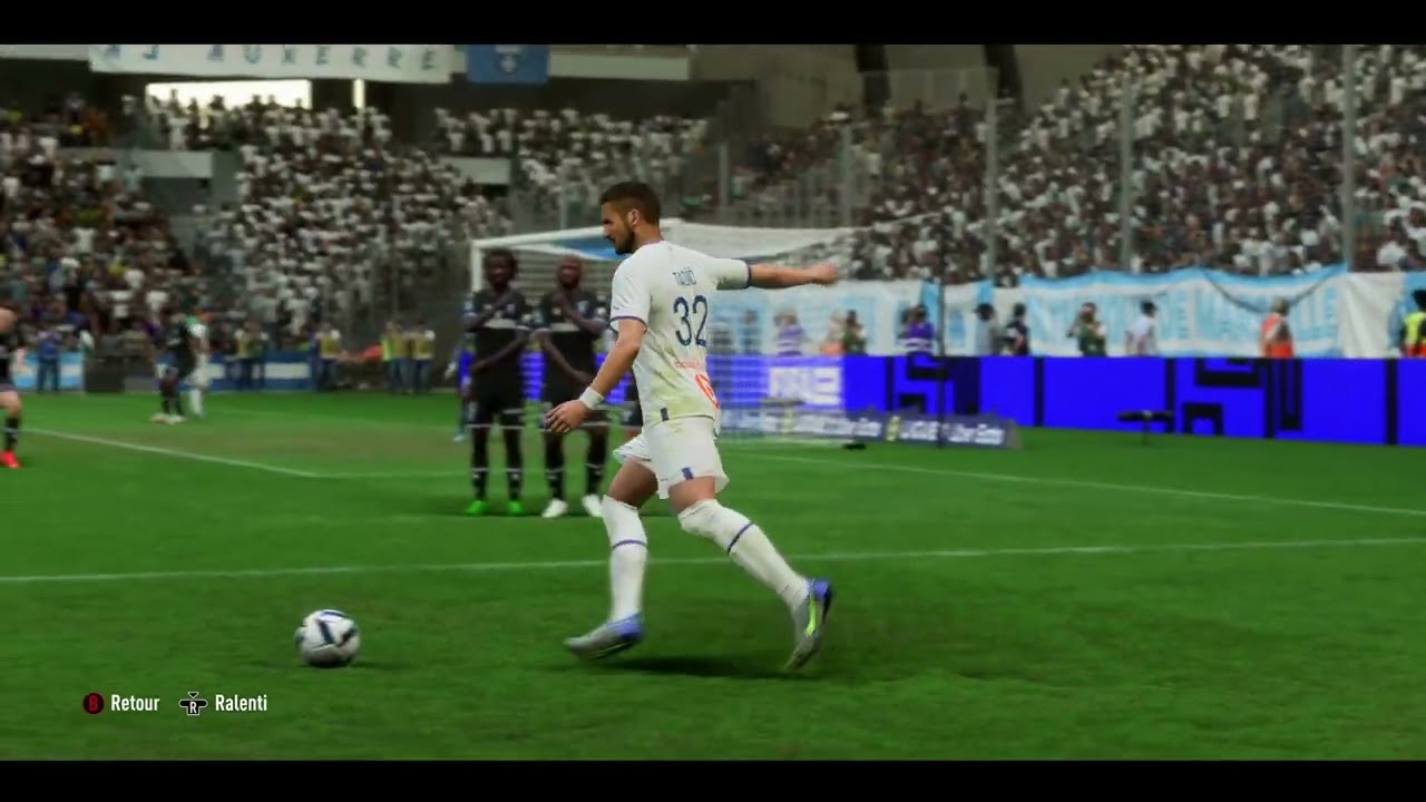 FIFA 23   Series X    Tadic freekick Vs Auxerre  FUMA   Champion   V6