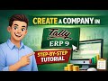 How to Create Company in Tally ERP 9 Step by Step | Complete Beginner Guide