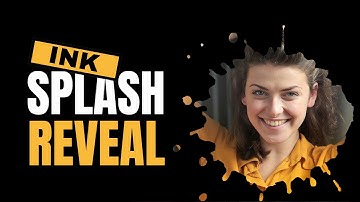CapCut Tutorial: Stunning Ink Splash Reveal Effect! (Free Overlays Included) #capcuttutorial