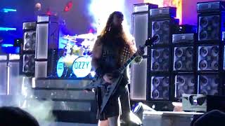 OZZY OSBOURNE with Zakk Wylde – Paranoid @ Ruoff Music Center in Noblesville IN - Sep 2018 HD