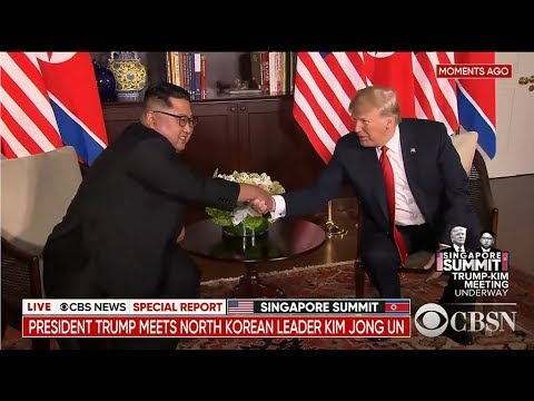 Live: Coverage of the North Korea summit as Kim Jong Un and Trump hold historic meeting