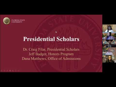 Presidential Scholars Program Introduction