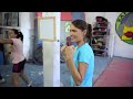 Aula de Boxe com as alunas do Instituto Todos na Luta - Rio 2016