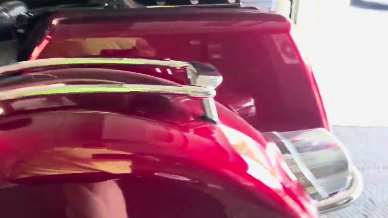 Harley Tri Glide 14” shocks and DK Customs “Convertible Comfort Mount” brackets install.