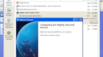 Uninstall Firefox Nightly 35.0a1