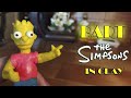 Making Bart Simpson with polymer clay tutorial.  Clay crafting