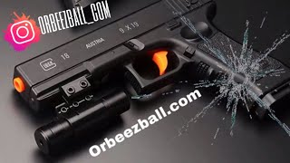 Glock 18 V2.Мощный пистолет для стрельбы шариками orbeez(орбиз)