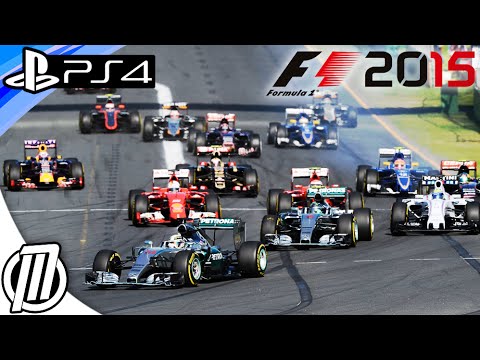 F1 2015 PS4 Gameplay - Next Gen Formula 1 Game - Live Stream