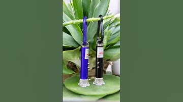 Two laser pointer keychains unboxing and testing review || #shorts #laser #shortsfeed