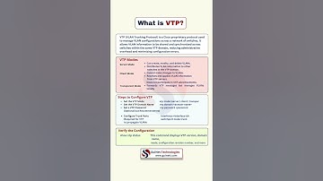 What is VTP in Networking? | Cisco VLAN Trunking Protocol Explained