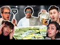 IF YOU SCOOP IT, YOU KEEP IT! *BLINDFOLDED MONEY CHALLENGE*