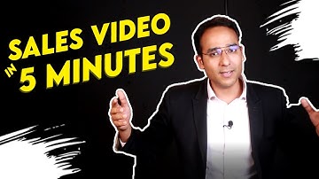 How to make Sales Video in Hindi with Best example | Jitesh Manwani