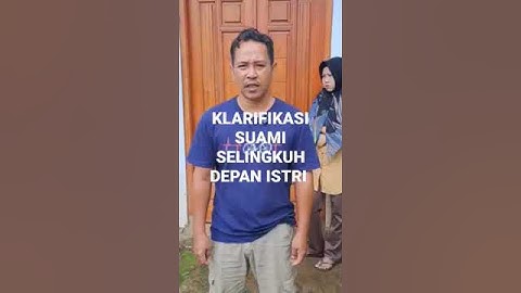 SELINGKUH DALAM MIMPI !!! SUAMI NGAKU DI DEPAN ISTRI #video lucu