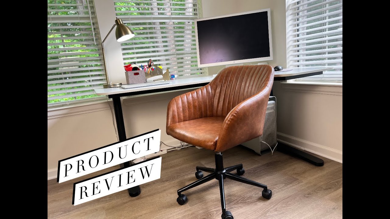 In Hand Review of Porthos Home Madison Office Desk Chair with MidHeight Padded Back and