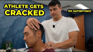 Pickleball Player Gets Adjusted