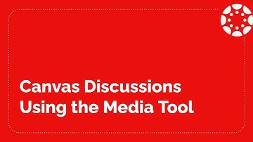 Using the Media Tool in Canvas Discussions