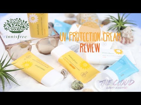 INNISFREE UV PROTECTION CREAM REVIEW | PERFECT | DAILY | AQUA | Tất cả về kem chống nắng Innisfree