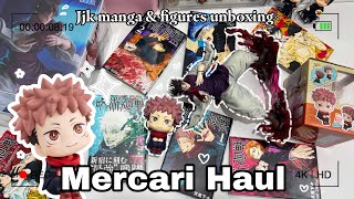 🇯🇵Unboxing my FIRST MANGA! ft. JPfans | Mercari Haul | Jujutsu Kaisen manga and figures