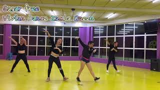 &quot; Sugar Free &quot; Zumba Dance Cover by Vivian Dance Zumba Queen