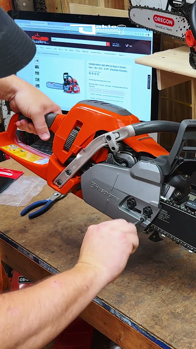 First Start Husqvarna 550XP #beautifultools #chainsaw #husqvarna @HusqvarnaUSA