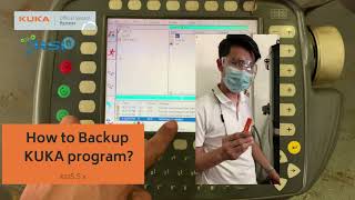 How to backup KUKA Program archive KRC2