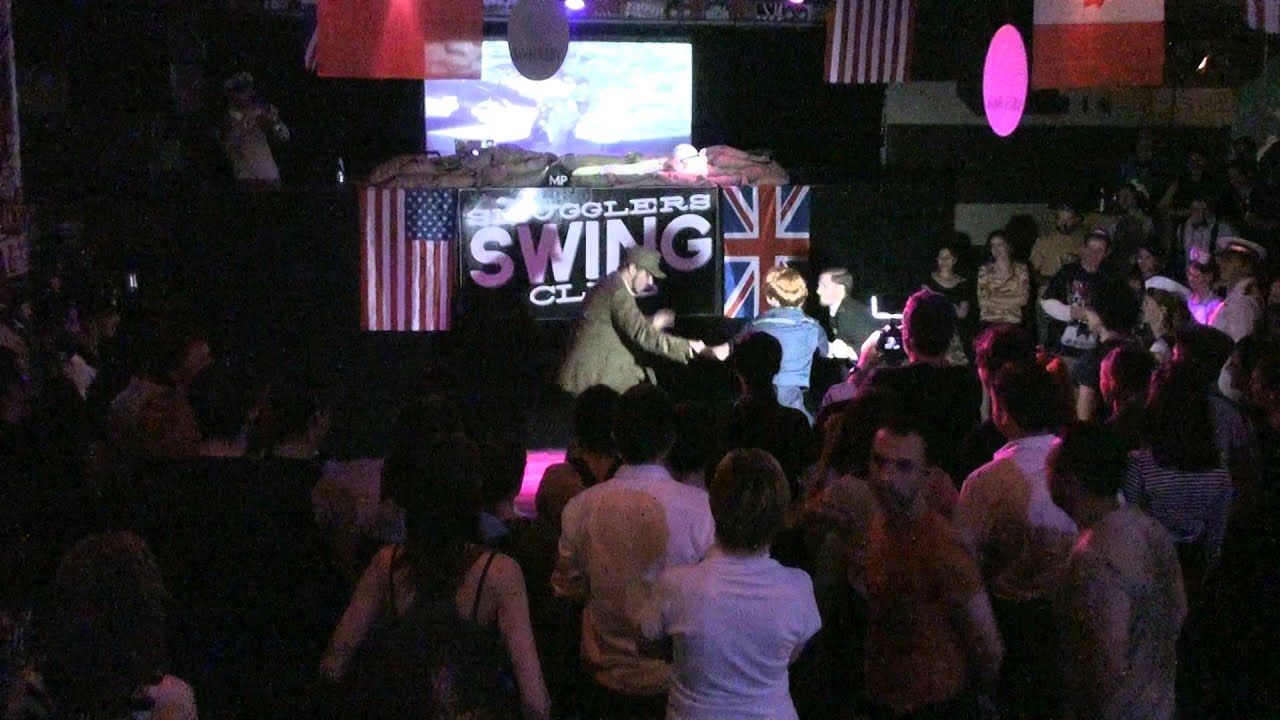 One Girl & Two Boys dance from Lindy Hop Bulgaria @ Smugglers Swing Club