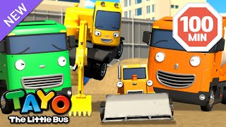 Original Heavy Vehicles Compilation | Vehicle Cartoon For Kids | Tayo Episodes | Tayo The Little Bus