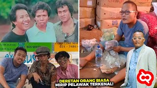 MENDADAK VIRAL! Inilah Orang² yang Terkenal Karena Wajahnya Mirip dengan Artis Ternama di Indonesia