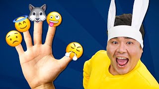 Finger Family Emoji Song | Coco Froco Nursery Rhymes & Kids Songs