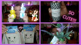 DOLLAR TREE HAUL | SO CUTE!!! | 🐇
