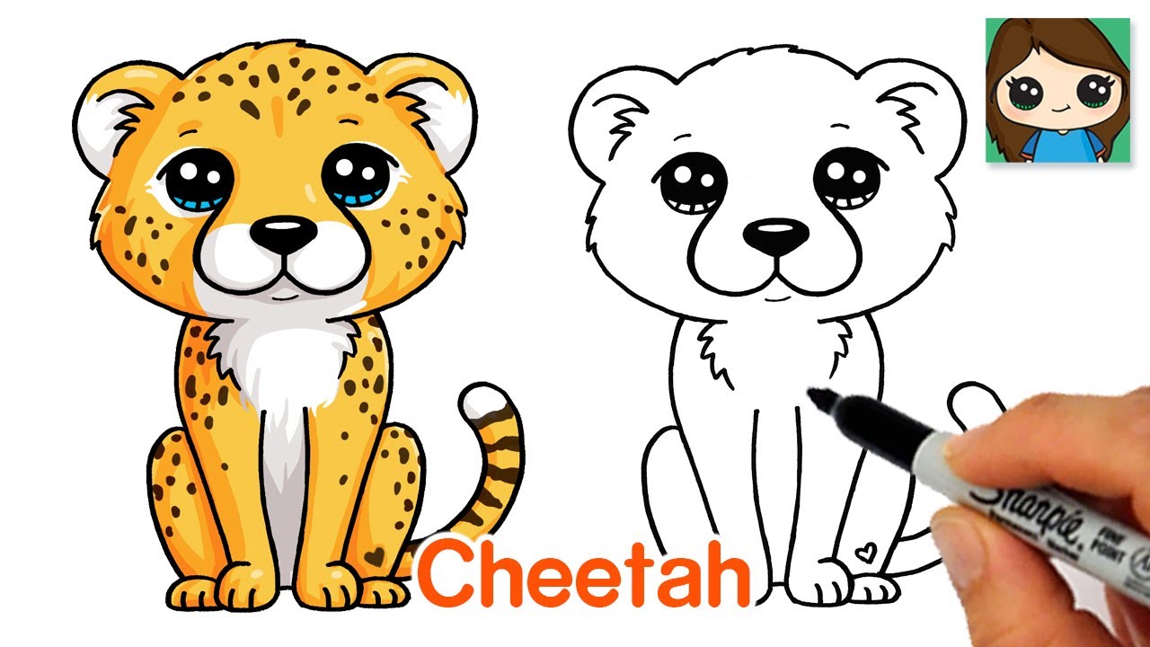 Draw A Cheetah - Draw Space