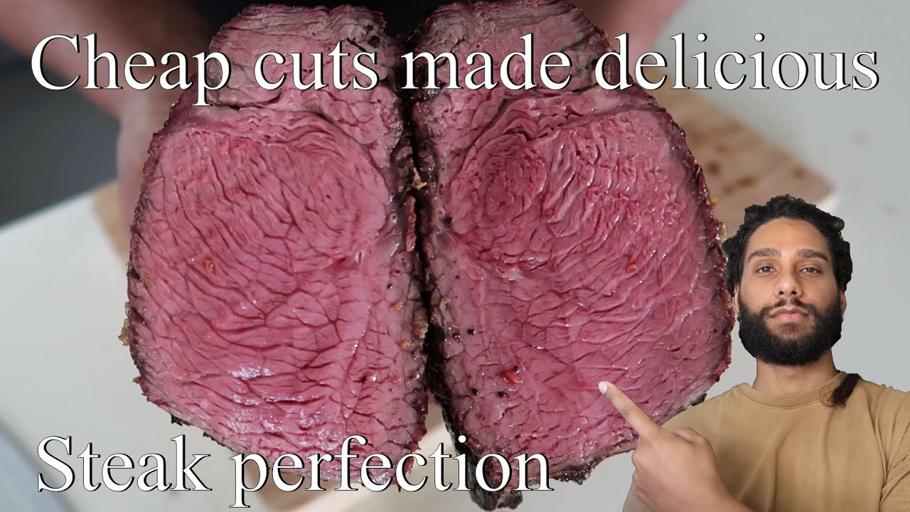 HowTo PERFECTLY grill GIANT & AFFORDABLE Top Sirloin/Rump steak