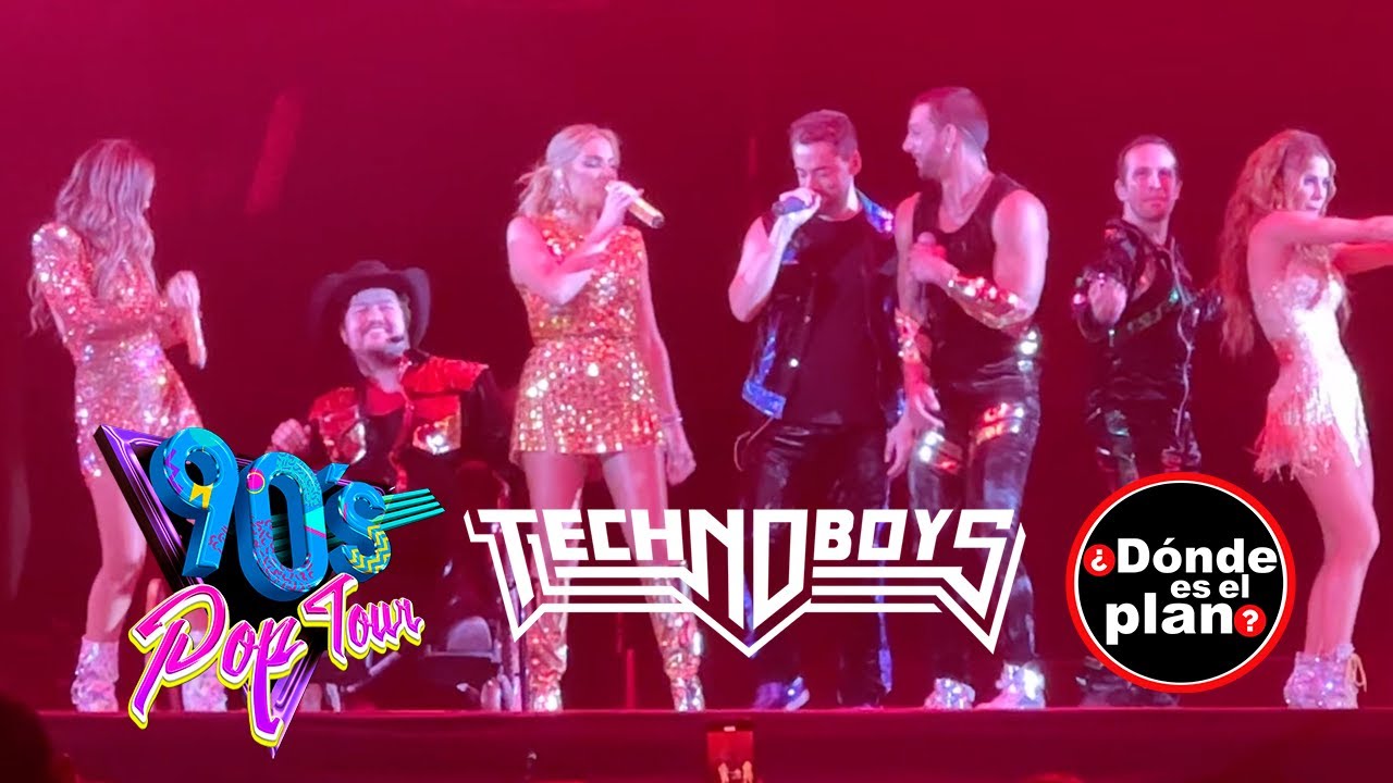 TechnoBoys Feat JNS en el 90´s Pop Tour en la Arena CDMX | Me Haces Tanto Bien