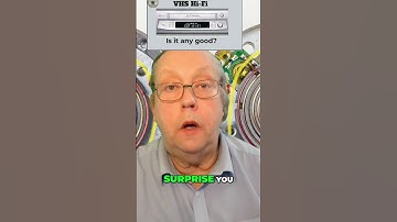 Unveiling the Magic of VHS Hi-Fi Sound: Surprises Await!