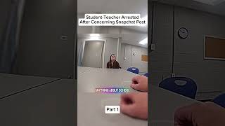 Teacher arrested after concerning private Snapchat post about student 