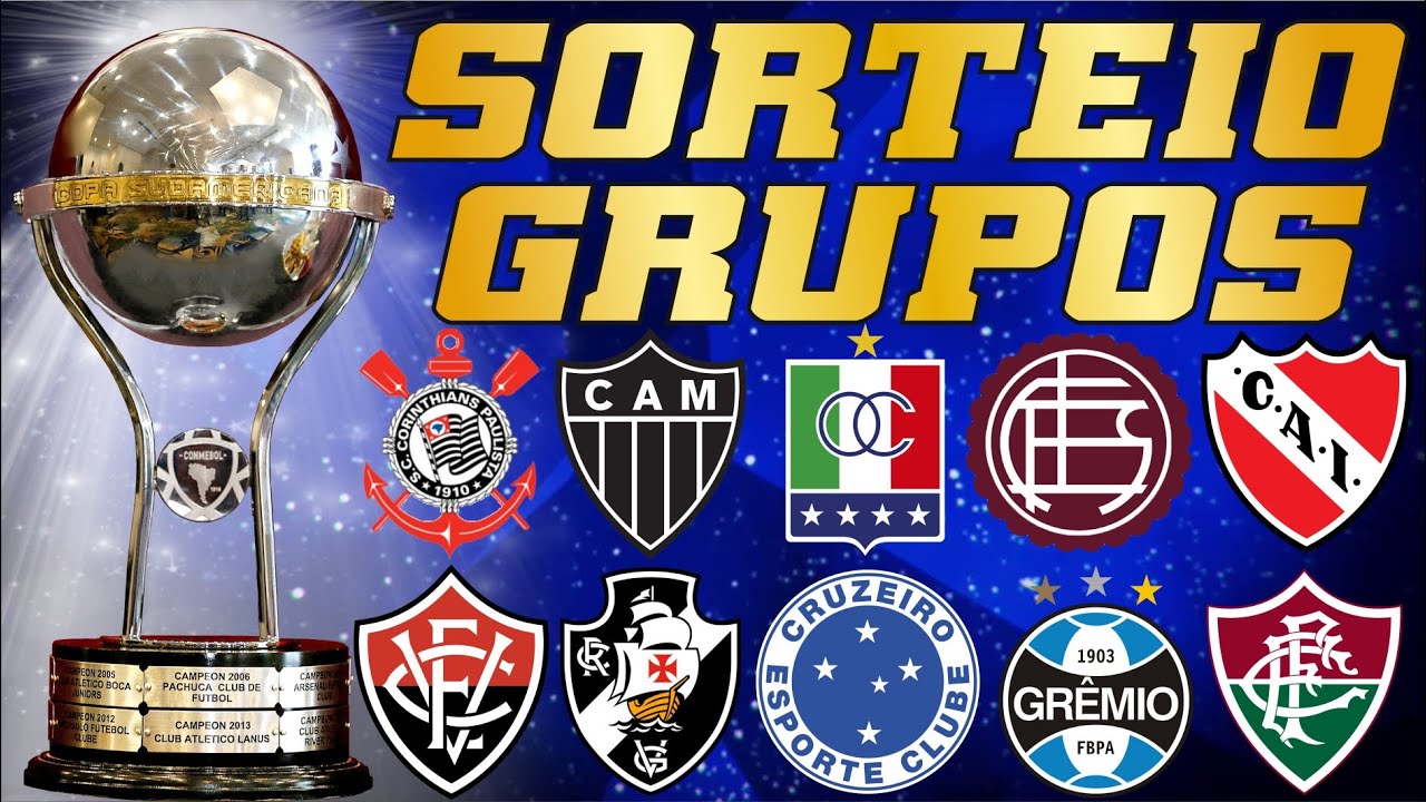 COPA SUL-AMERICANA 2025 - SORTEIO DOS GRUPOS