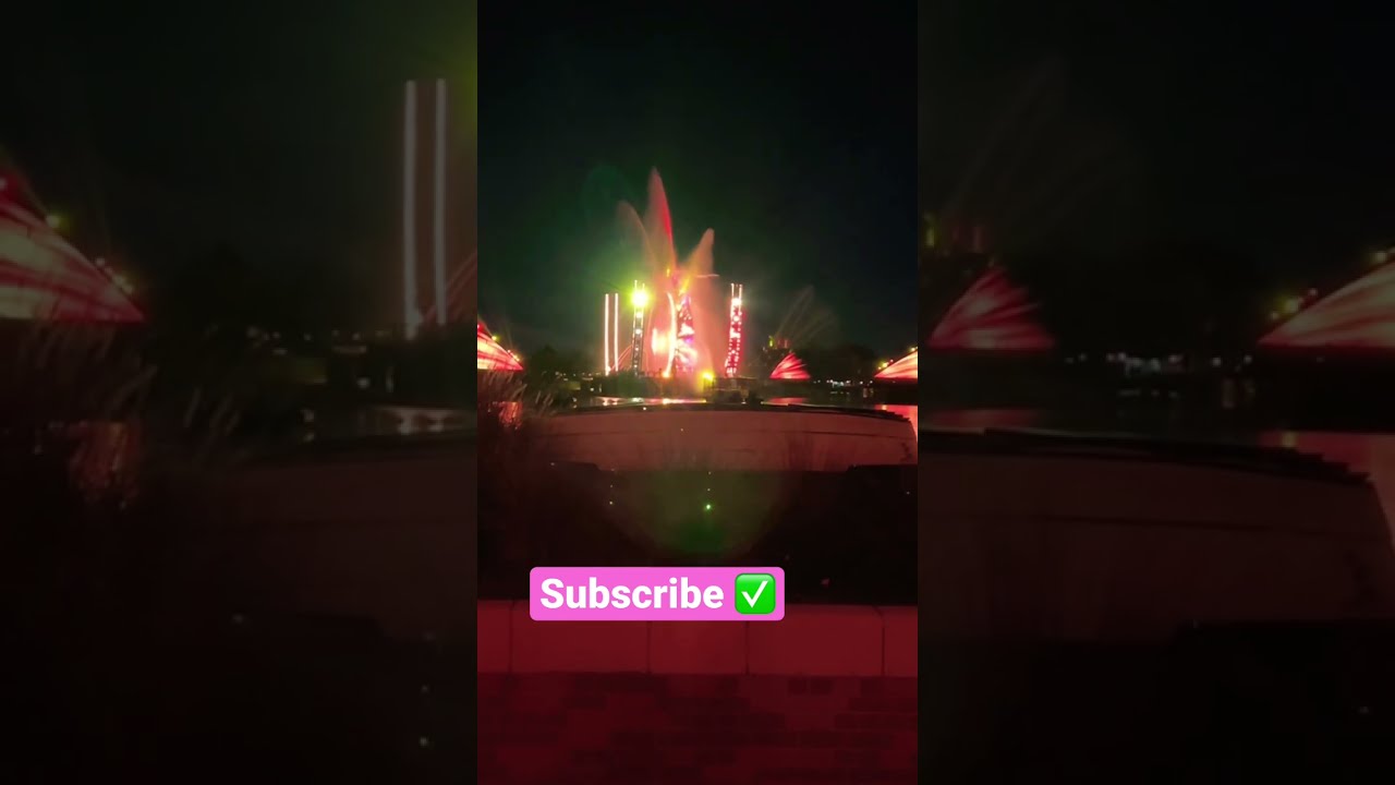 DISNEY WORLD HARMONIOUS EPCOT FIREWORKS OPENING CHANTS 