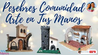 Hermoso Pesebre De Juan Carlos Y Lorieth Desde Armenia, Ideas Proyectos De Arte En Tus Manos